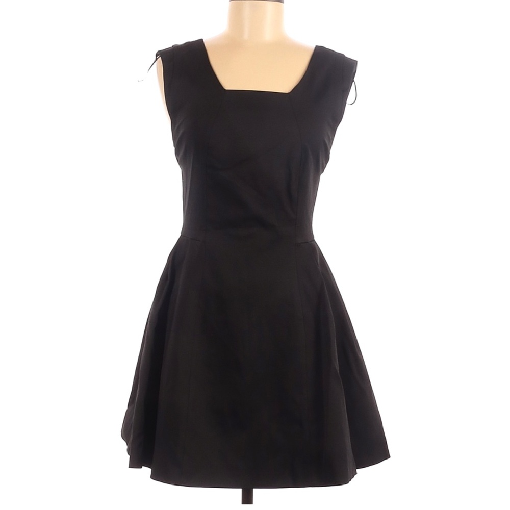 Tailored Black Mini Dress from Zara Basic